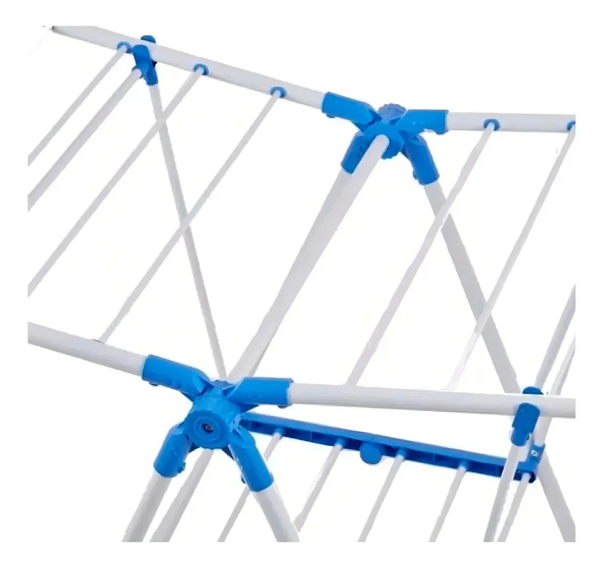 Tendedero Plegable Ganga Shop Acero Inoxidable 2 Niveles Ajustable