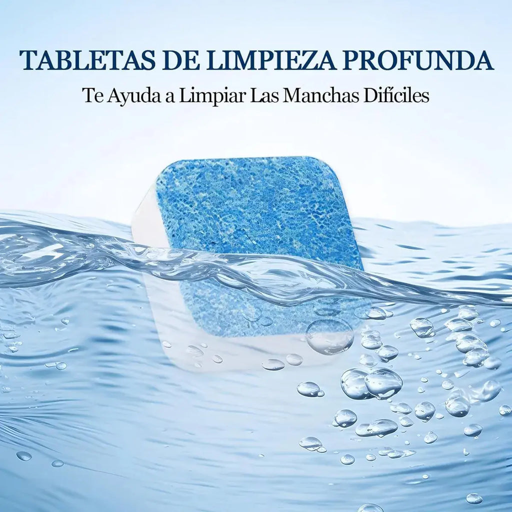 12 Pastillas Limpia Lavarropas Limpieza Profunda Elimina Olores