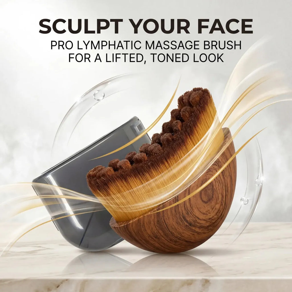 Cepillo Facial De Contorno Linfático